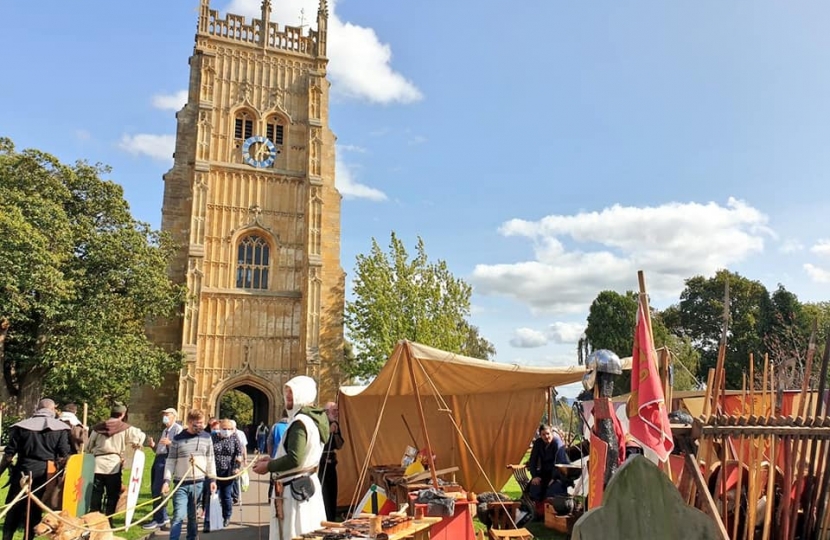 Evesham Medieval Market Nigel Huddleston